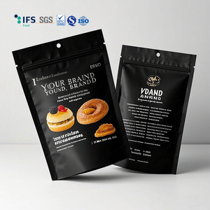 Conception personnalisée Emballage d'aliment pour animaux de compagnie thé café laminé étanche à l'humidité fermeture éclair pochette debout avec logo de qualité alimentaire - Product Image 1