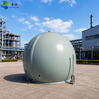 Système de valorisation du biogaz à membrane contrôlé par PLC intelligent JCWY, capacité personnalisée, pompe à moteur, réservoir sous pression, automatique