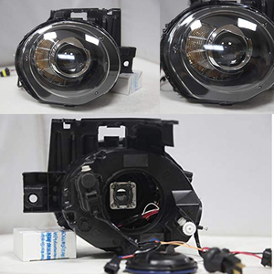 Faro a LED con Alloggiamento Nero per <span class=keywords><strong>NISSAN</strong></span> <span class=keywords><strong>Juke</strong></span>/Infiniti ESQ, Anni 2014-2016, Luce Anteriore - Product Image 4
