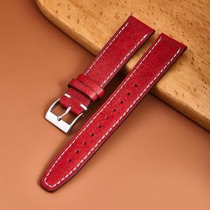 <span class=keywords><strong>Bracelet</strong></span> de montre en <span class=keywords><strong>cuir</strong></span> pleine fleur de vachette de qualité supérieure, logo personnalisé, plusieurs tailles, accessoire pour montre intelligente - Product Image 3