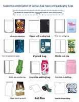 Anti-static Shielding Bags Self-sealing Zipper Top HDD Pouches Motherboard Packaging Chip Flat Pouches Digital Bags