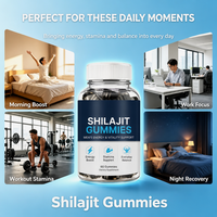Gummies au Shilajit aux saveurs Ananas, Fruit de la Passion, Mangue, Pêche et Fraise