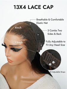 วิกผมบ๊อบสีบลอนด์น้ำผึ้งไล่สีขนาด10-14นิ้ววิกผมมนุษย์ติดลูกไม้ด้านหน้า<span class=keywords><strong>ผม</strong></span>สีน้ำตาลเข้มขนาด T4/27 - Product Image 4