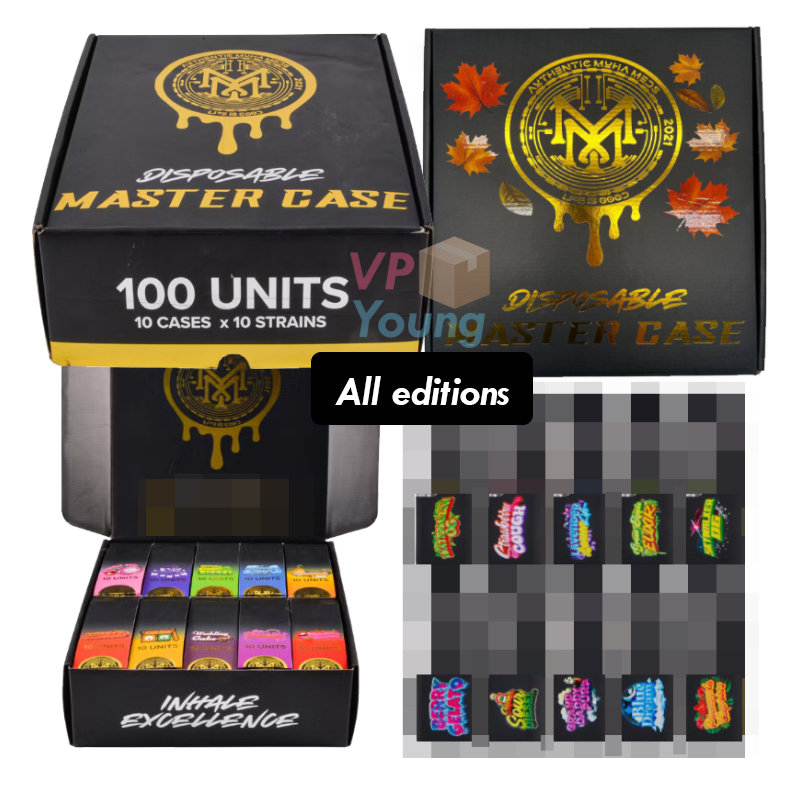 juice head vape juice salt nic Empty MUHA MED X ACE ULTRA 0.5+0.5G Dual Disposable Vape main image 1