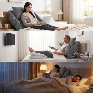 Electric Bed For Elderly Adults With <b>Backrest</b> And Leg Lifting Function Bedroom Use - Product Image 4