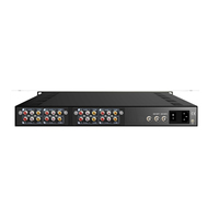 Decodificador IP a Analógico CVBS 8 en 1, Conversor AV ASI de 8 Puertos, Compatible con UDP/RTP, Sistemas CATV MPEG-2/H.264