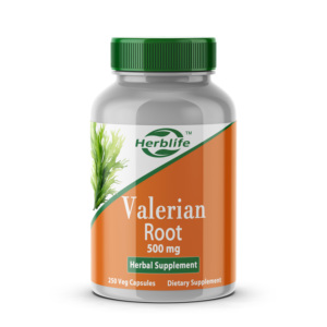 Herblife Suplemento Herbal de Raíz de Valeriana 500 Mg, 250 Cápsulas Vegetales, Suplemento Dietético Vegano para el Sueño - Product Image 1