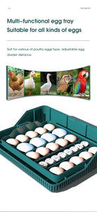 Wonegg xu hướng mới hoàn toàn tự động 25 chim brooder nhập khẩu brooders hộp cho gia cầm Gà Con - Product Image 4