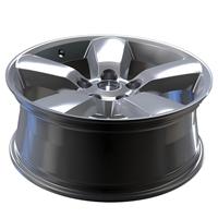 Jantes de voiture en alliage 20 pouces entièrement peintes, forgées par flux, 5x139.7, pour Dodge (vente en gros)
