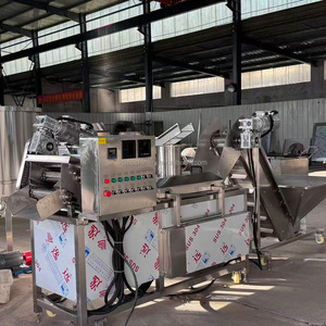 Convoyeur industriel, grande machine à frire les morceaux de poulet, les arachides et les poisson-frites, machine à friture continue - Product Image 5