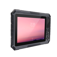 Tablet PC Android T101 Tangguh 10 inci dengan Pemindai Barcode 1D/2D, 8GB, 2.0GHz, NFC, UHF RFID, Pembaca Tetap, Octa Core, Industrial
