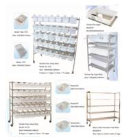 Rongeur Lab Cage Rat Rack En Acier Inoxydable Lab Rack Souris Élevage Baignoires Rack