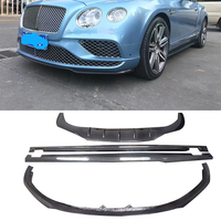 Kit carrosserie en fibre de carbone de haute qualité pour Continental GT W12/ST : Lame avant, jupes latérales, diffuseur arrière 15-17