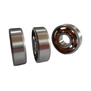 Roulement à billes <span class=keywords><strong>hybride</strong></span> haute vitesse en céramique avec anneaux en acier inoxydable 440, billes Si3N4, cage en nylon, résistant à la corrosion, à gorge profonde - Product Image 5