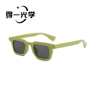 <b>Small</b> Square <b>Frame</b> <b>Sunglasses</b> Black PC UV400 Unisex Outdoors Cycling Driving - Product Image 3