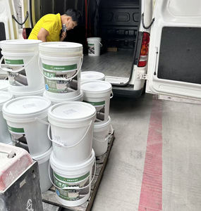 <strong>Resin</strong> Washed Stone Flooring for Driveway and Indoor/Outdoor Use <strong>Acrylic</strong> <strong>Resin</strong> Bound with Knife Coating - Product Image 6