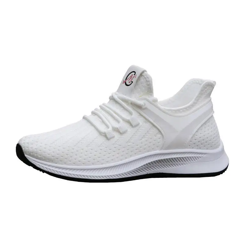 design my own shoe flying knit durable lightweight breathable sneakers sport oversize for high quality sneakers men