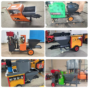 Intonacatrice Automatica per Malte Cementizie e Gesso 511, Macchina a Spruzzo per Malta da 38 mm con Pompa e Componenti Principali del Motore - Product Image 2