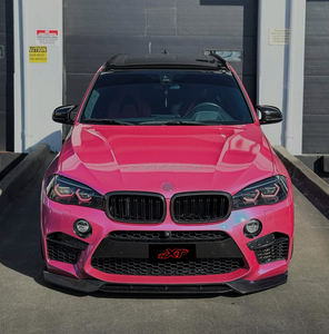 Alerón Delantero de Fibra de Carbono Estilo X6M V para <span class=keywords><strong>BMW</strong></span> X5M F85 X6M F86, Divisor de Parachoques, Kit de Carrocería 2015-19 - Product Image 4