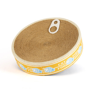 Rascador para Gatos con Diseño de Nido de Pescado en Lata, Sisal, Duradero, Diseño de Dibujos Animados para Interiores - Product Image 5