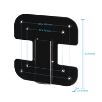 Adaptateur Vesa pour moniteurs AOC Compatible avec AOC I2067f, I2367F, I2367Fm, I2367Fh, I2757Fh, I2757Fm, I2267Fw et I2267Fwh