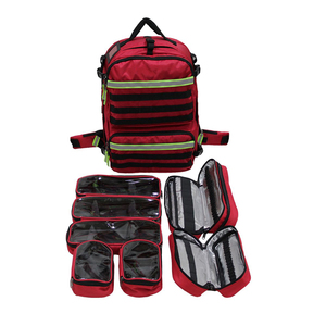 Mochila EMS <span class=keywords><strong>de</strong></span> Gran Capacidad para Kit <span class=keywords><strong>de</strong></span> <span class=keywords><strong>Primeros</strong></span> <span class=keywords><strong>Auxilios</strong></span> <span class=keywords><strong>de</strong></span> Soporte Vital <span class=keywords><strong>Básico</strong></span> con Correa Reflectante, Bolsa <span class=keywords><strong>de</strong></span> Rescate Médico <span class=keywords><strong>de</strong></span> Supervivencia - Product Image 4