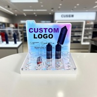 Présentoir de Comptoir LED Magnétique Amovible en Acrylique Personnalisé pour Cigarettes, Tabac, Snuff et Snus