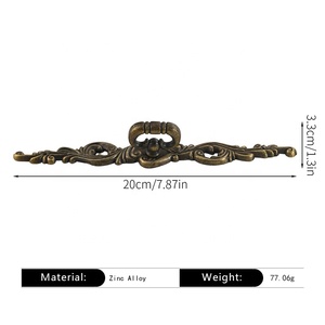 Nouvelle <span class=keywords><strong>Commode</strong></span> de Style Chinois en Alliage de Zinc avec Poignées Imprimées à Rayures Américaines pour Meubles, Tiroirs, Armoires, Cuisine, <span class=keywords><strong>Chambre</strong></span> et Salle de Bain - Product Image 3