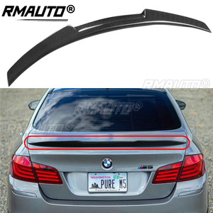 สปอยเลอร์หลังคาร์บอนไฟเบอร์ทรง M4 สำหรับ BMW F10 ซีรีส์ 5 F11 F18 M5 ปี 2011-2017 ปีกหลังสปอยเลอร์ลิปแต่งรถยนต์ - Product Image 1
