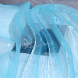 फोटो शादी की सजावट और ब्राइडल घूंघट कपड़े के लिए कढ़ाई के साथ नरम और थोड़ा कठोर टुले हेडपीस 100% - Product Image 6