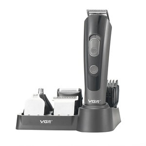 Kit de Aseo Masculino VGR V-175 5 en 1, Afeitadora Eléctrica Profesional, Recortadora de Barba y Nariz, Cortadora de Pelo - Product Image 4