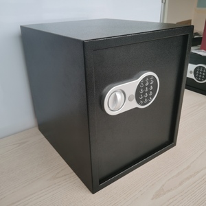 High-end heavy-duty luxury steel electronic password fingerprint wall-mounted safe with removable shelf for office home hotel - Product Image 2