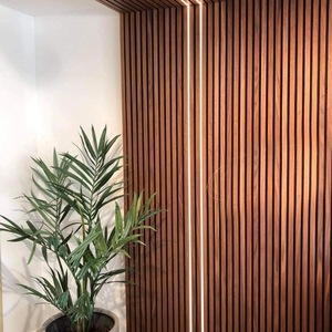 Meilleures ventes : Panneaux muraux décoratifs en PVC UV WPC, imitation marbre, imperméables, pour revêtement mural d'hôtel, panneaux muraux cannelés, panneaux muraux intérieurs, panneaux WPC de Chine - Product Image 6