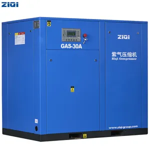 Refrigeración por aire China industrial ahorro de energía 380V 7bar 60Hz 200cfm nuevo compresor de aire de tornillo eléctrico de China