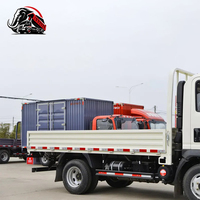 Camion léger diesel de 130 CV, 5 tonnes, nouveau Sinotruk Howo 4x2, camion à plateau plat léger
