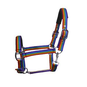 Cabestro de caballo de nailon ajustable de ajuste cómodo con Herrajes de metal Diseño duradero Ideal para equitación, entrenamiento y aseo - Product Image 2