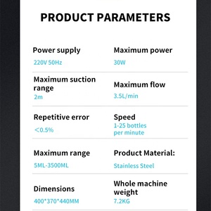 Máquina de llenado y dispensación de líquidos con seis cabezales para bolsas con boquilla, para bebidas, zumos, café, con tapa de rosca, de plástico, para escritorio, al por mayor - Product Image 6