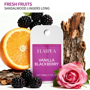 Best-selling Blackberry Floral <b>Aromatic</b> Alcohol-Free Card <b>Perfume</b> Spray 50ml - Long-lasting fragrance retention - Product Image 3