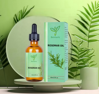 Huile capillaire 100% naturelle et biologique pour le soin du cuir chevelu, traitement réparateur et stimulant la croissance à la rosemaine, formule concentrée, pour hommes et femmes, cheveux bouclés et secs