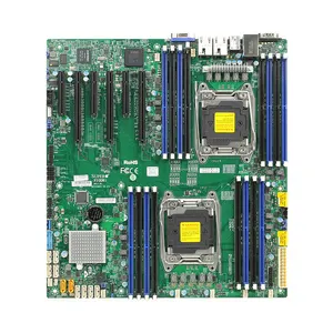 超级X10DRi C612芯片组双LGA2011支持Xeon E5-2600 V3 V4 DDR4 RAM E-ATX主板