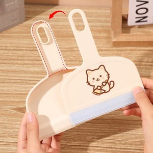Portable Mini Broom Dustpan Set Creative Practical Function Car <b>Pets</b> Desktop Keyboard Sweep Cleaning <b>Brush</b> Small for Household - Product Image 2