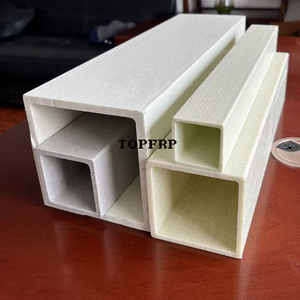 ท่อฉนวนไฟเบอร์กลาส FRP ป้องกันการกัดกร่อนรูปทรงสี่เหลี่ยม - Product Image 1