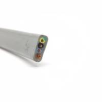 Câble plat électrique isolé en PVC double et terre AEIN SAA pour conducteur en cuivre, usage industriel, basse tension TPS, 450/750V
