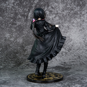 Figura Coleccionable de PVC de Anime de 20CM, Nueva, de <span class=keywords><strong>Kurumi</strong></span> <span class=keywords><strong>Tokisaki</strong></span> de Date a Live, Chica Sexy de Ensueño con Vestido Negro - Product Image 6