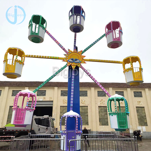 Divertidas y Económicas Atracciones de Feria para Niños y Adultos, Gran Noria de Linternas para 32 Personas para Parque de Atracciones al Aire Libre en Oferta - Product Image 3