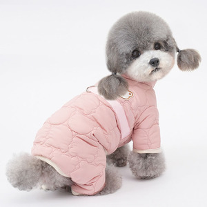 Mono Cálido de Otoño Invierno para Mascotas, Ropa para Perros de Cuatro Patas, Estilo Siamés - Product Image 3