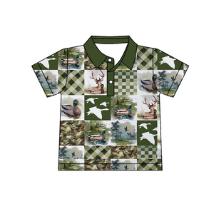 ชุดเสื้อผ้าเด็กฤดูร้อนลายเป็ดมอลลาร์ดล่าสัตว์แบบกำหนดเอง เสื้อเด็ก ชุดพี่น้อง ขายส่งเสื้อผ้าเด็ก สไตล์ใหม่ - Product Image 2