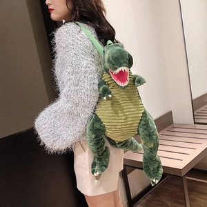 Vendita calda di alta qualità per bambini divertente e Casual 50cm dinosauro peluche zaino giocattolo in vendita - Product Image 6