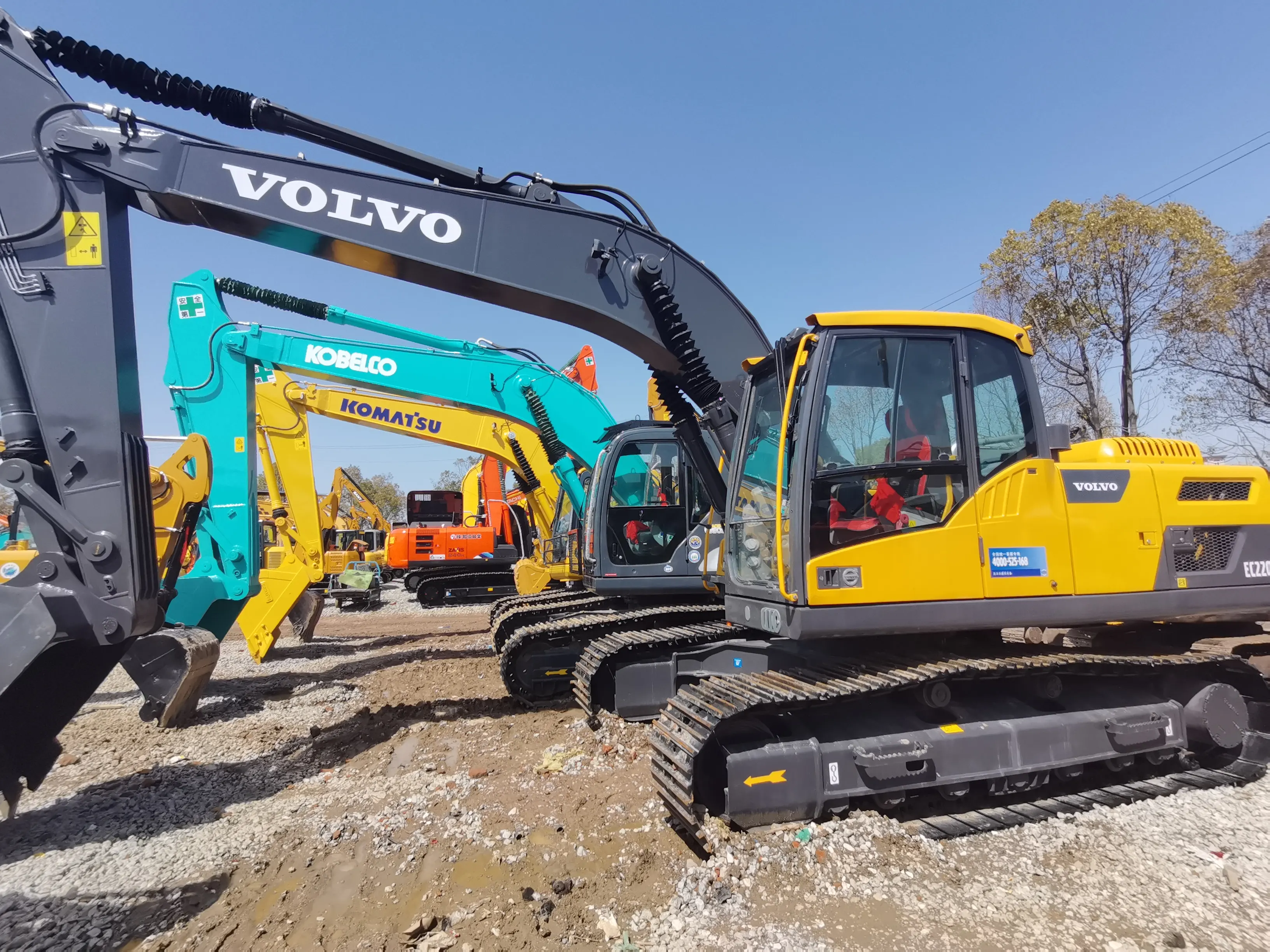Usato Volvo cingolato escavatore 20t 22t usato cingolo scavatore, di alta qualità e vendita calda, Volvo escavatore
