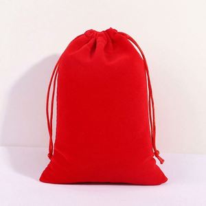 Wholesale Jewelry Storage Velvet Cloth Gift Packaging Drawstring Bag With Custom Logo - Product Image 6
